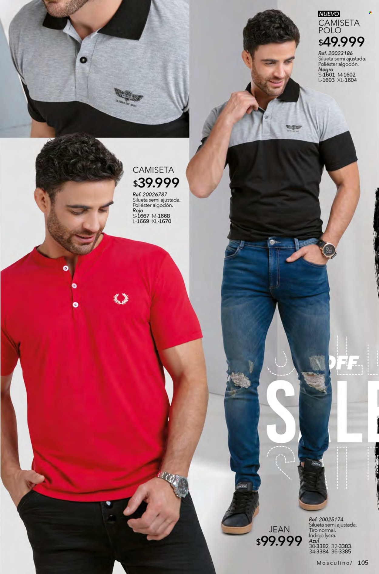 thumbnail - Folleto actual Marketing Personal - Ventas - Adidas, vaqueros, camiseta. Página 113.