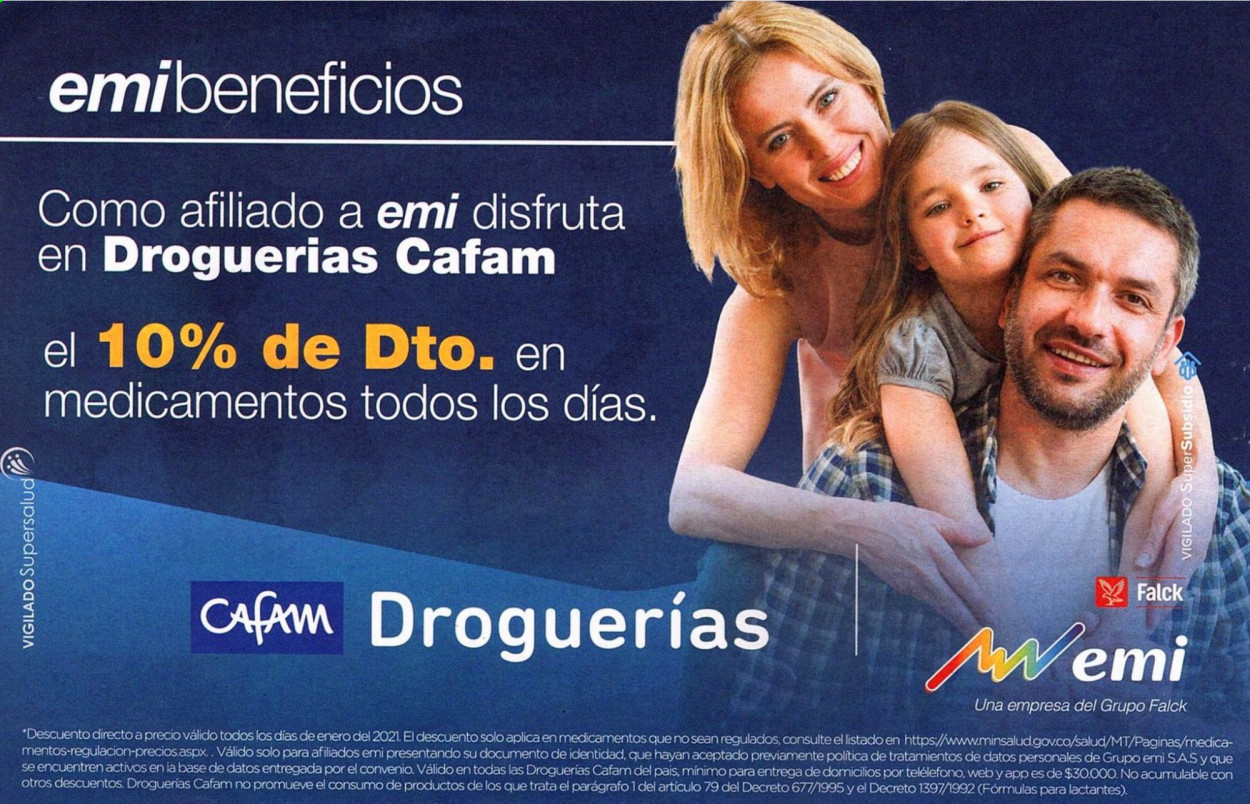 thumbnail - Catálogo Droguerías Cafam - 16.1.2021 - 31.1.2021.