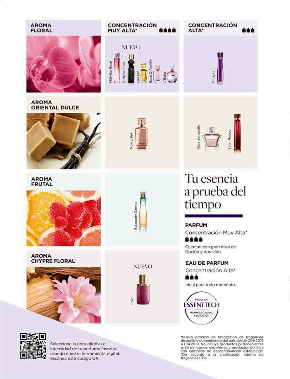 thumbnail - Folleto actual L'Bel - Ventas - perfume, Eclat, Sensuelle. Página 4.