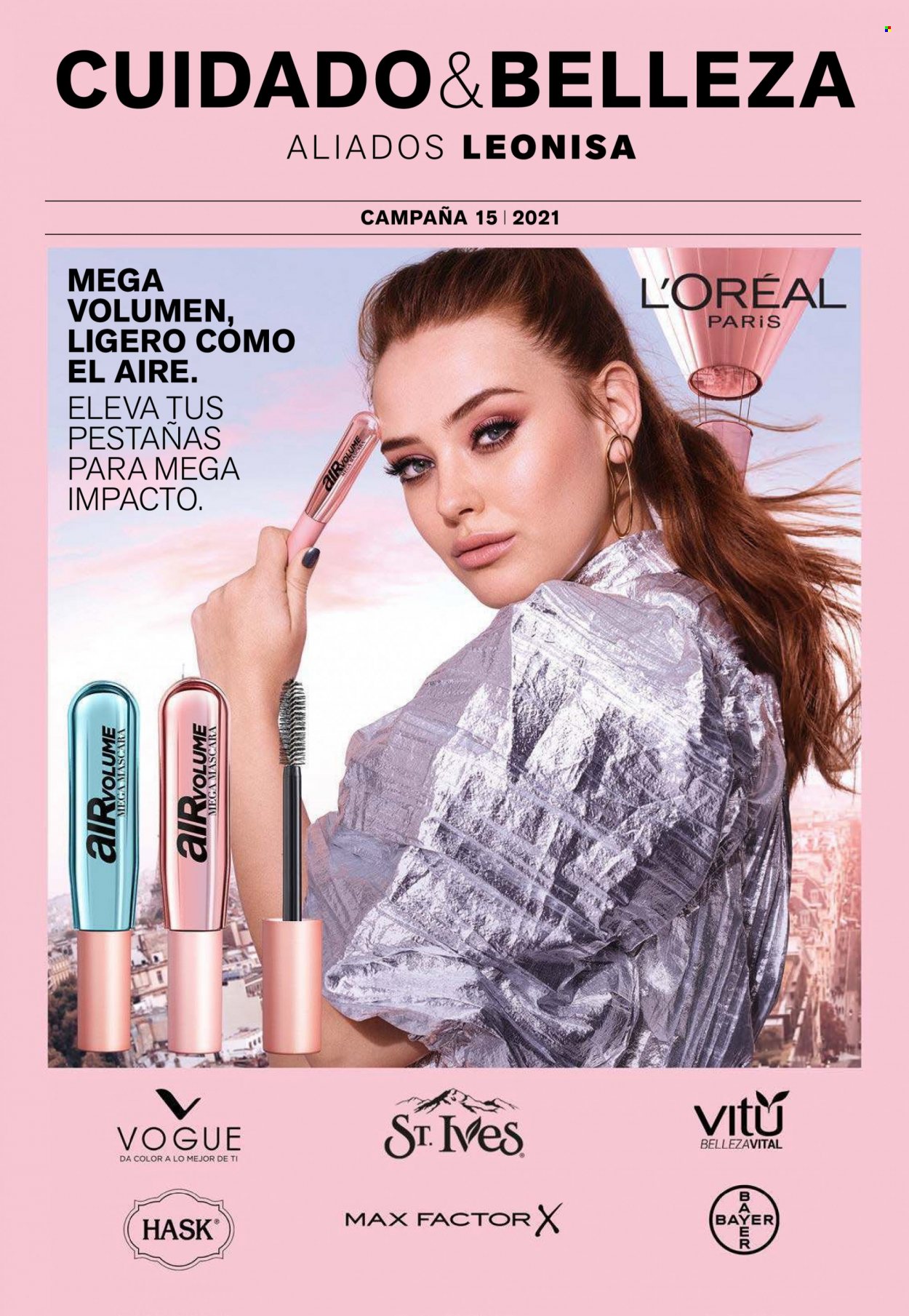 thumbnail - Folleto actual Leonisa - 4.10.2021 - 24.10.2021 - Ventas - L'Oréal. Página 1.
