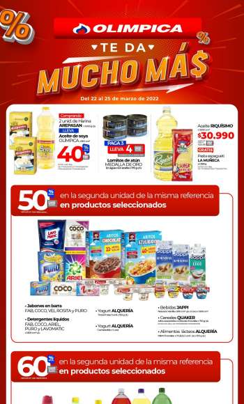 Catálogo Olimpica 03.01.2022 - 03.31.2022 - página 2 | Ahorra Ya