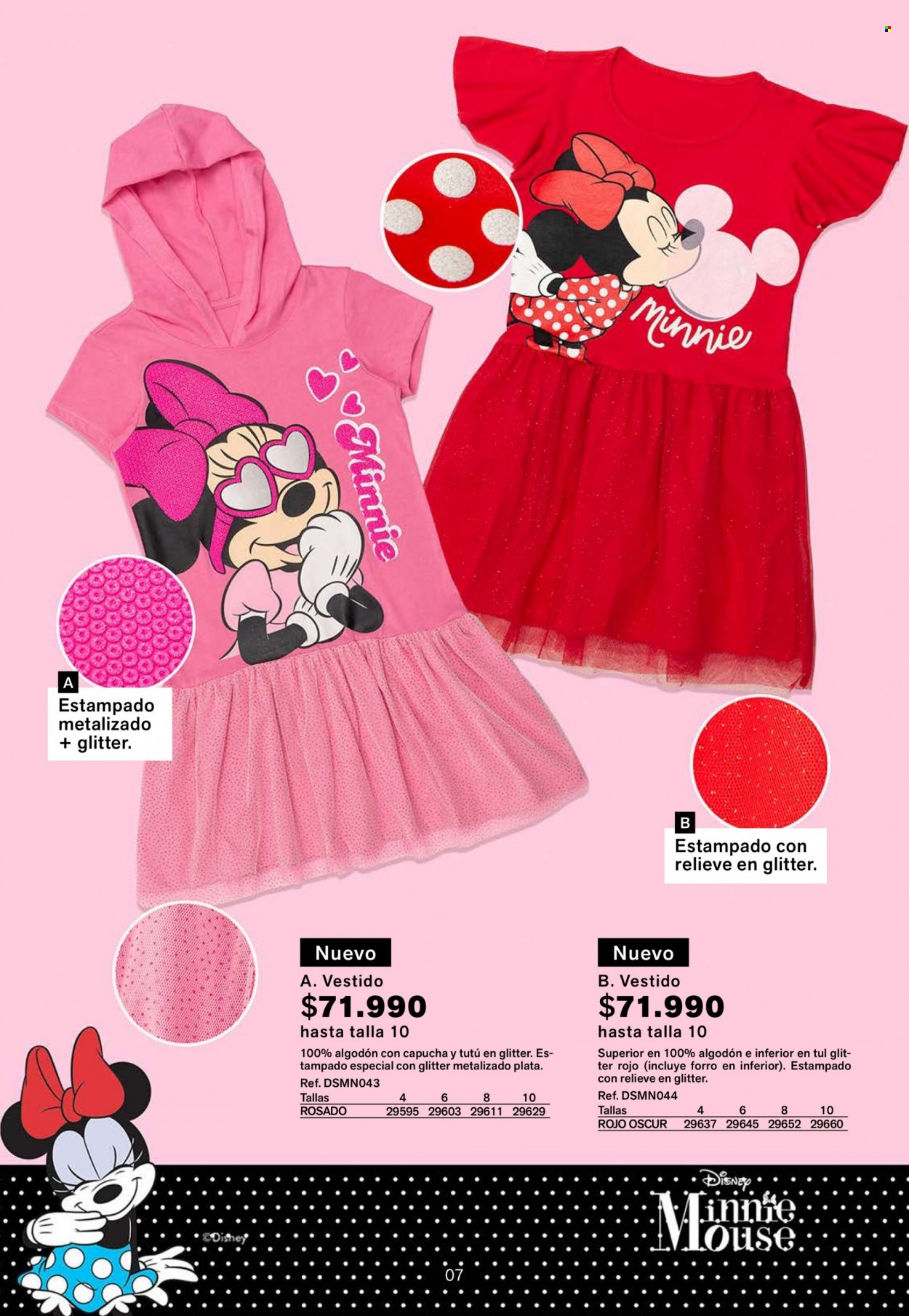 thumbnail - Folleto actual Leonisa - Ventas - Disney, Minnie, vestido. Página 7.