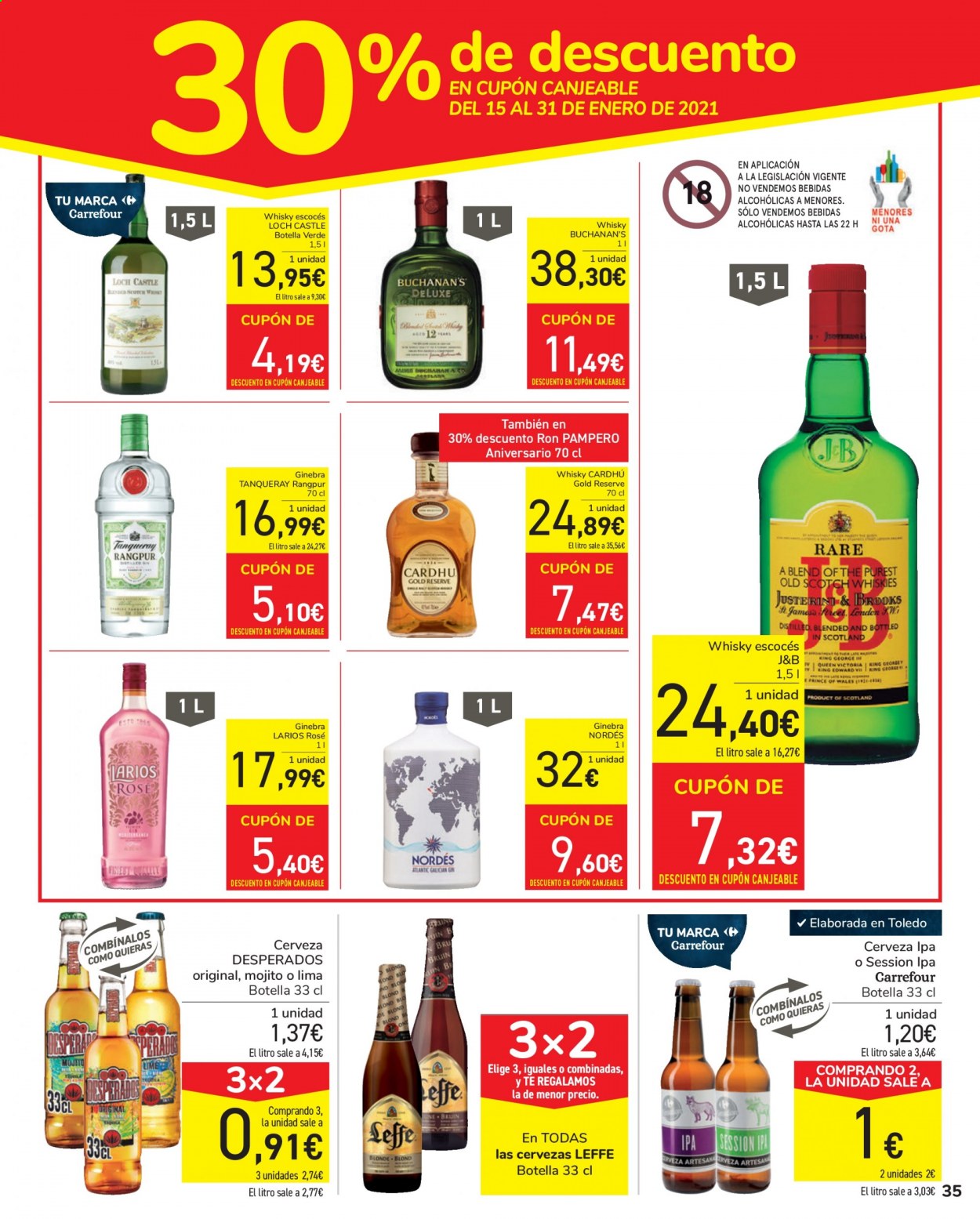 Folleto Carrefour - 02/01/21 - 14/01/21. Página 35