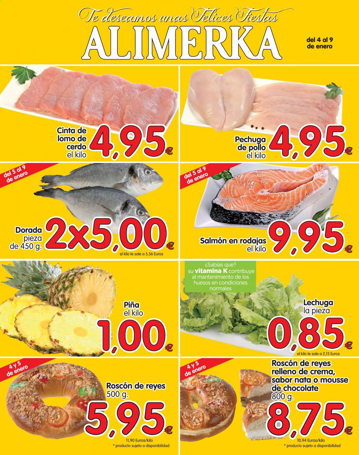 Folleto Alimerka - 04/01/21 - 09/01/21. Página 1