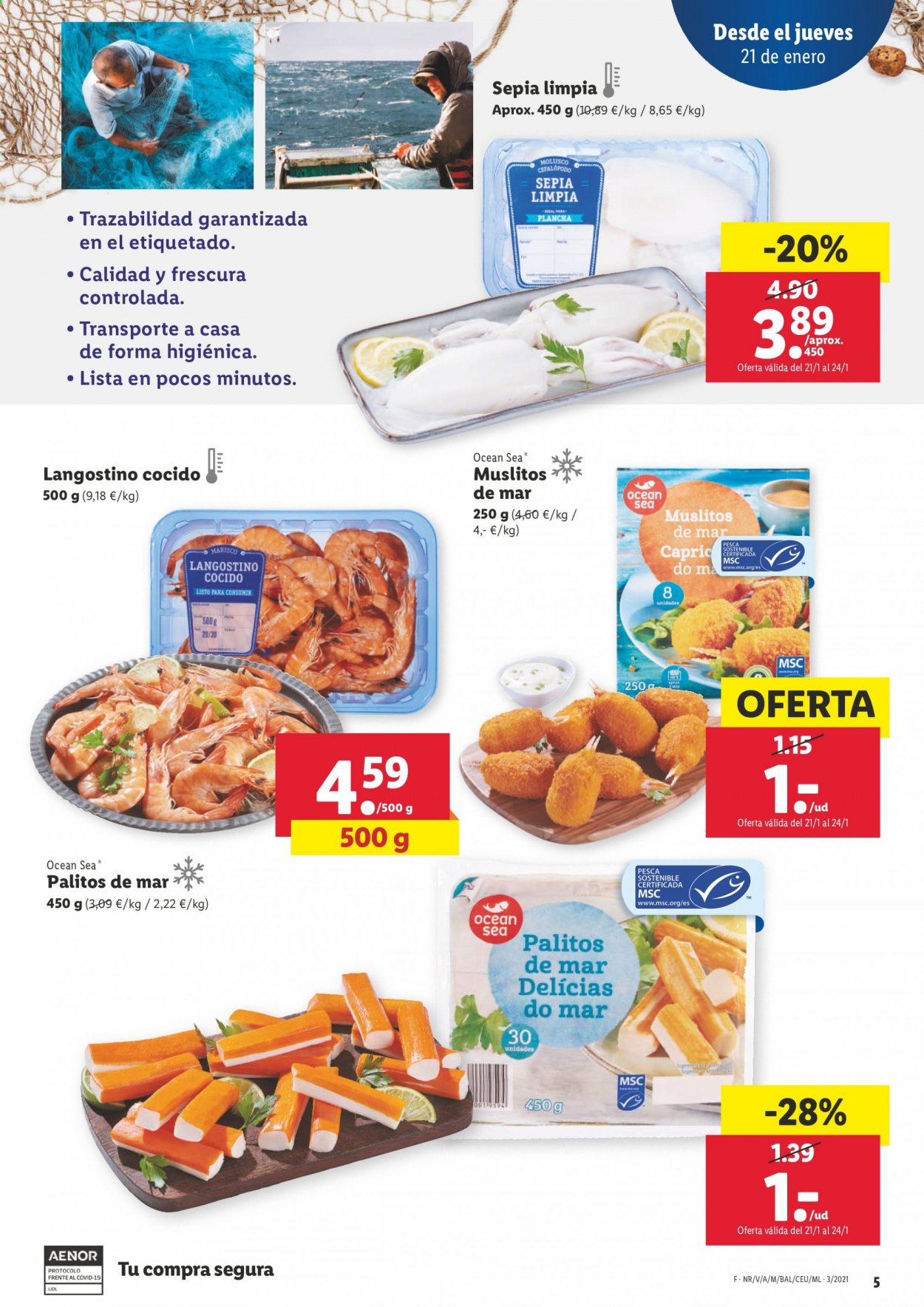 Folleto Lidl - 21/01/21 - 27/01/21. Página 5