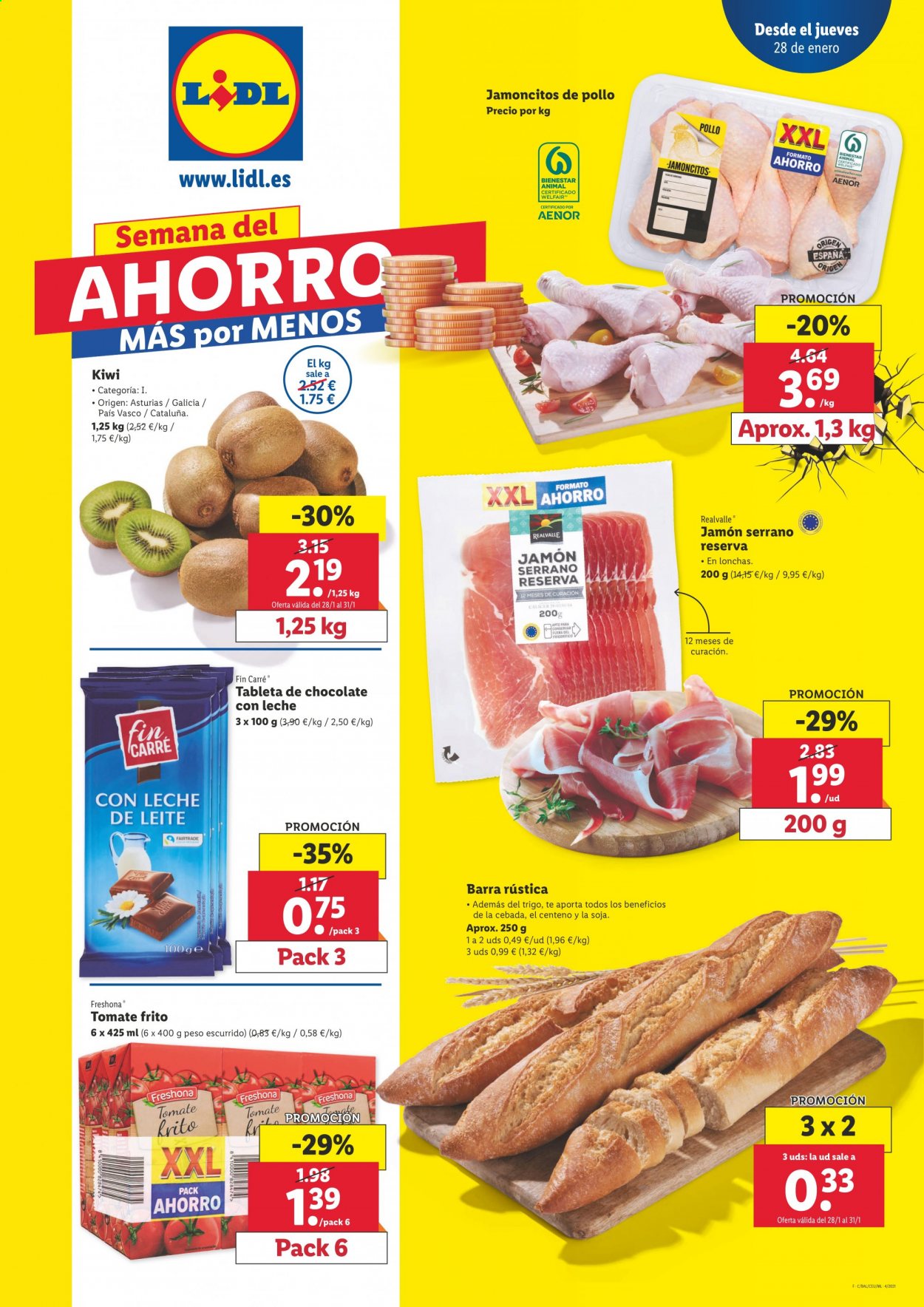 Folleto Lidl - 28/01/21 - 03/02/21. Página 1