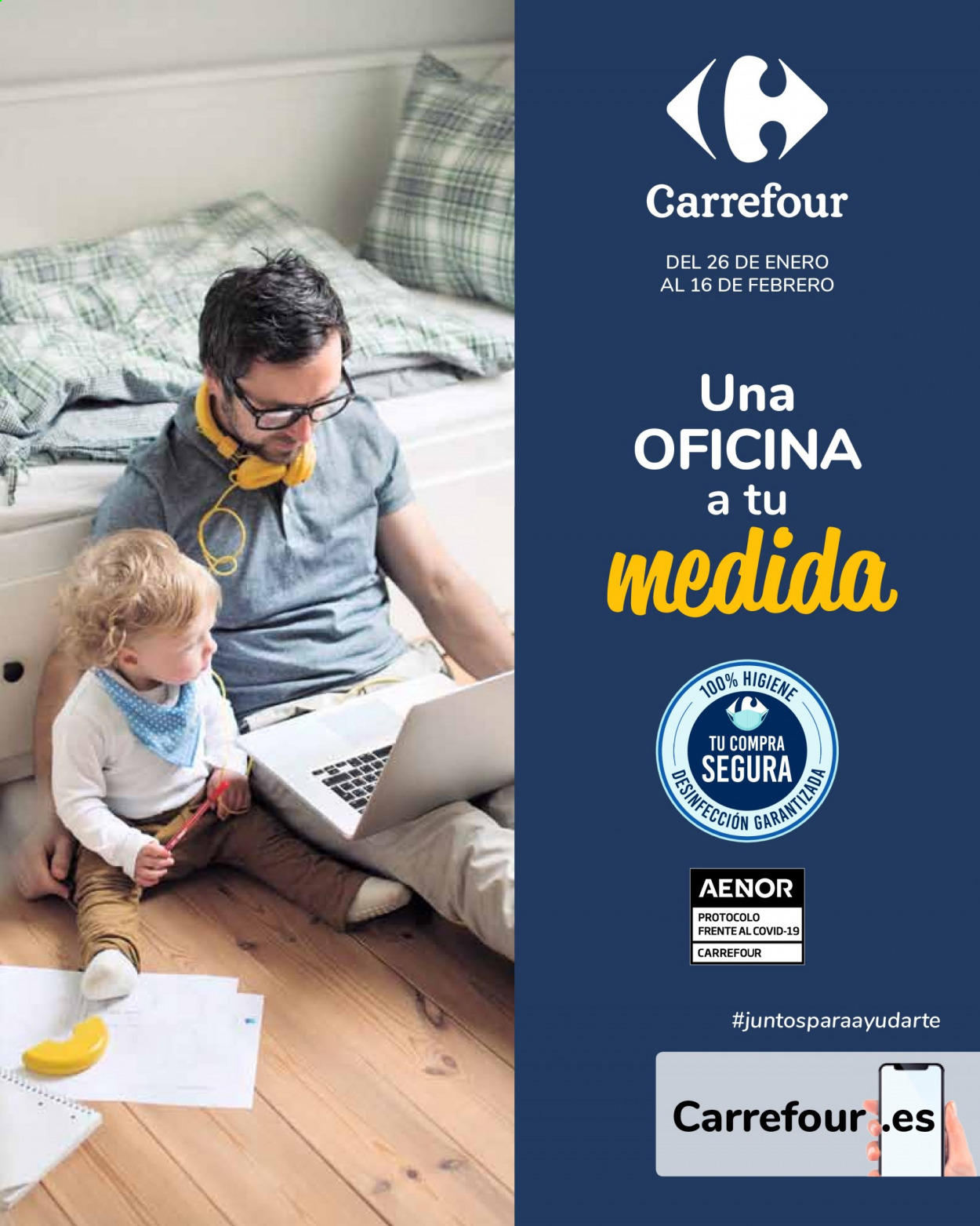 Folleto Carrefour - 26/01/21 - 16/02/21. Página 1