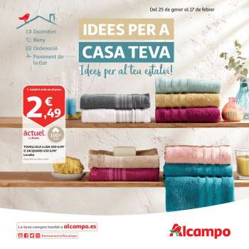 Folleto actual Alcampo - 25.1.2021 - 17.2.2021.