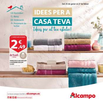 Folleto actual Alcampo - 25.1.2021 - 17.2.2021.