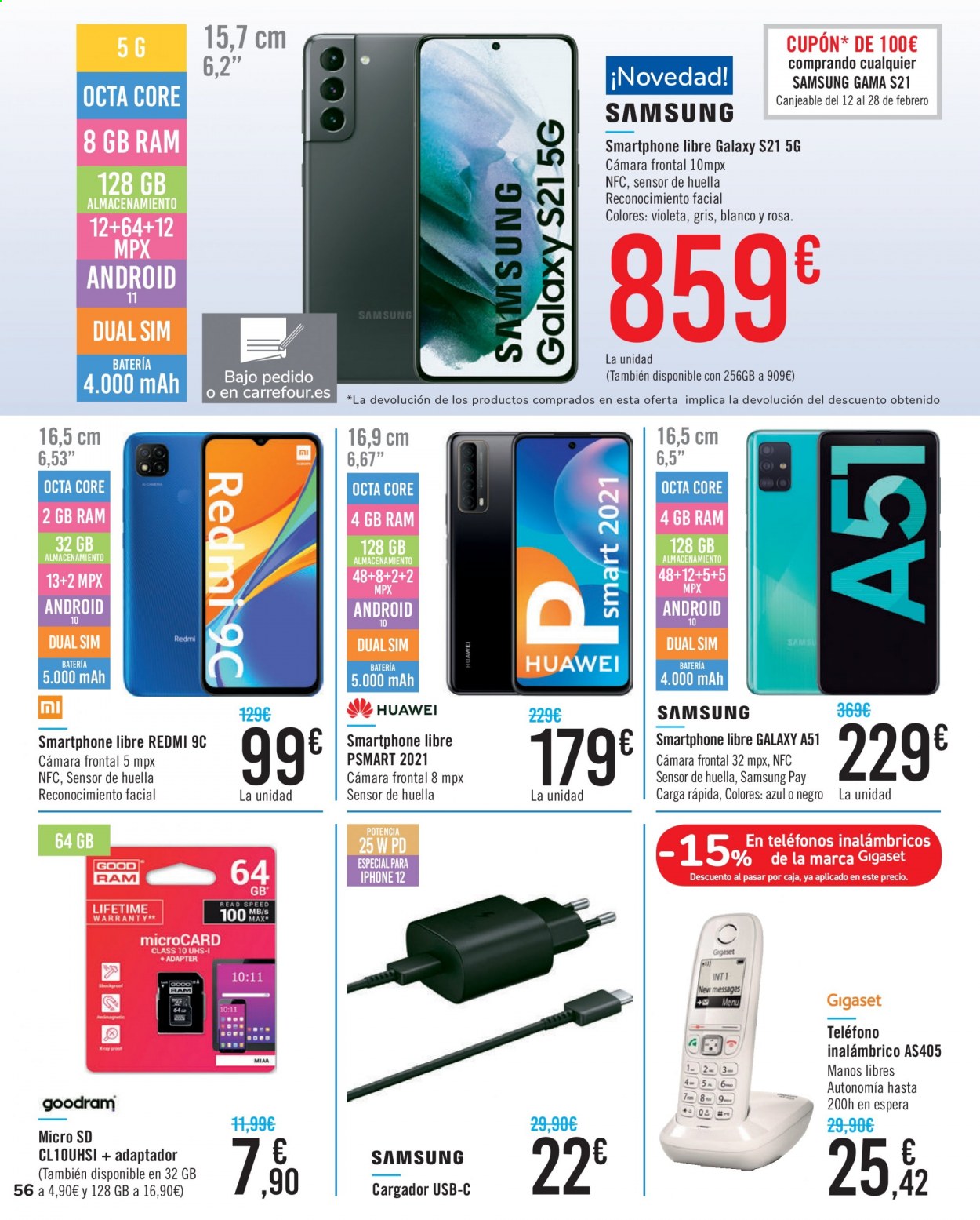 Folleto Carrefour - 28/01/21 - 11/02/21. Página 56