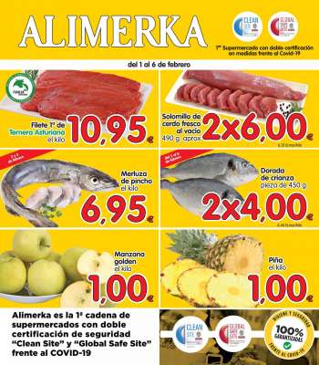 Folleto actual Alimerka - 1.2.2021 - 6.2.2021.
