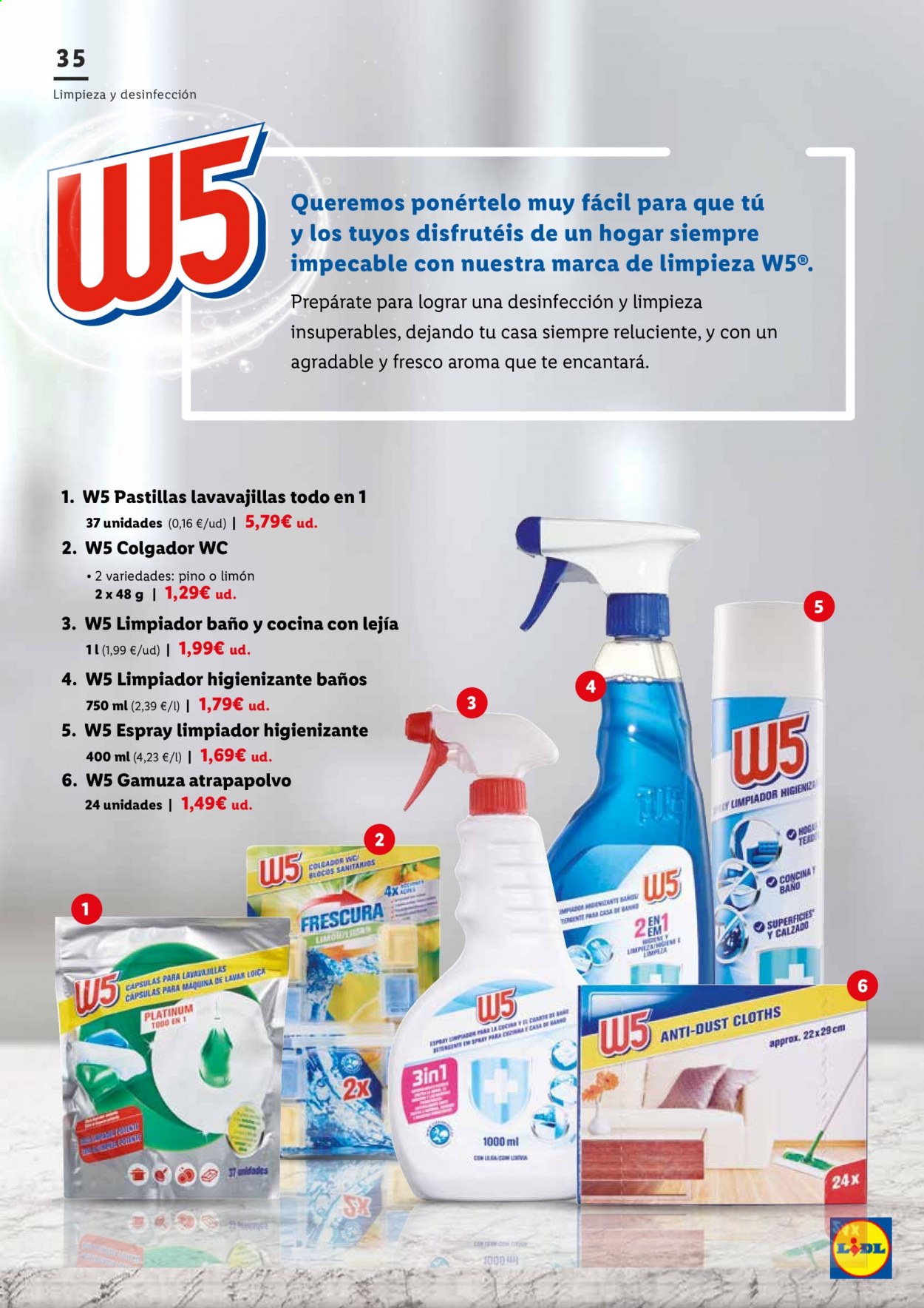Folleto Lidl. Página 35