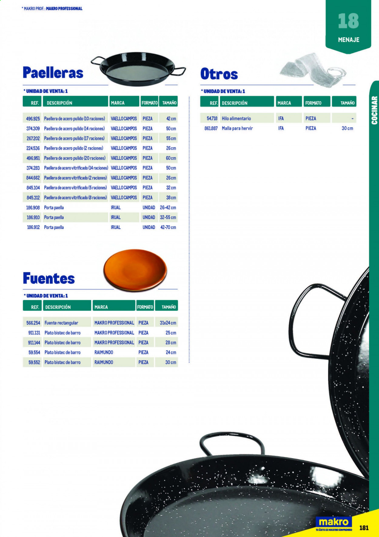 Folleto Makro. Página 181