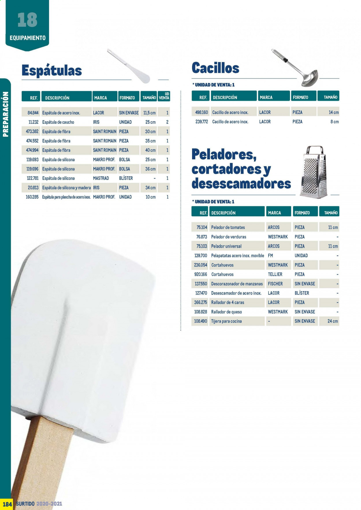 Folleto Makro. Página 184