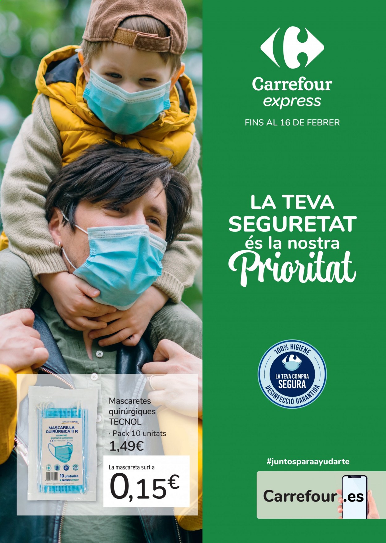 Folleto Carrefour - 27/01/21 - 16/02/21. Página 1