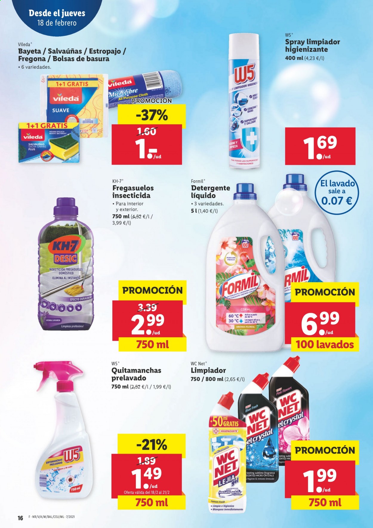 Folleto Lidl - 18/02/21 - 24/02/21. Página 16