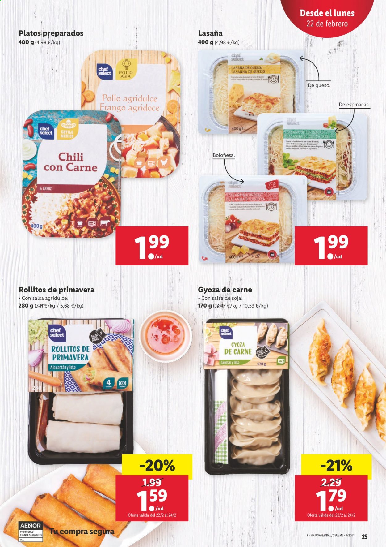 Folleto Lidl - 18/02/21 - 24/02/21. Página 25