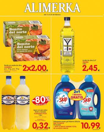 Folleto actual Alimerka - 11.2.2021 - 24.2.2021.