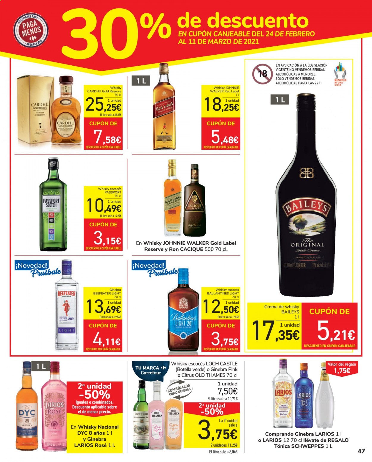 Folleto Carrefour - 12/02/21 - 23/02/21. Página 47