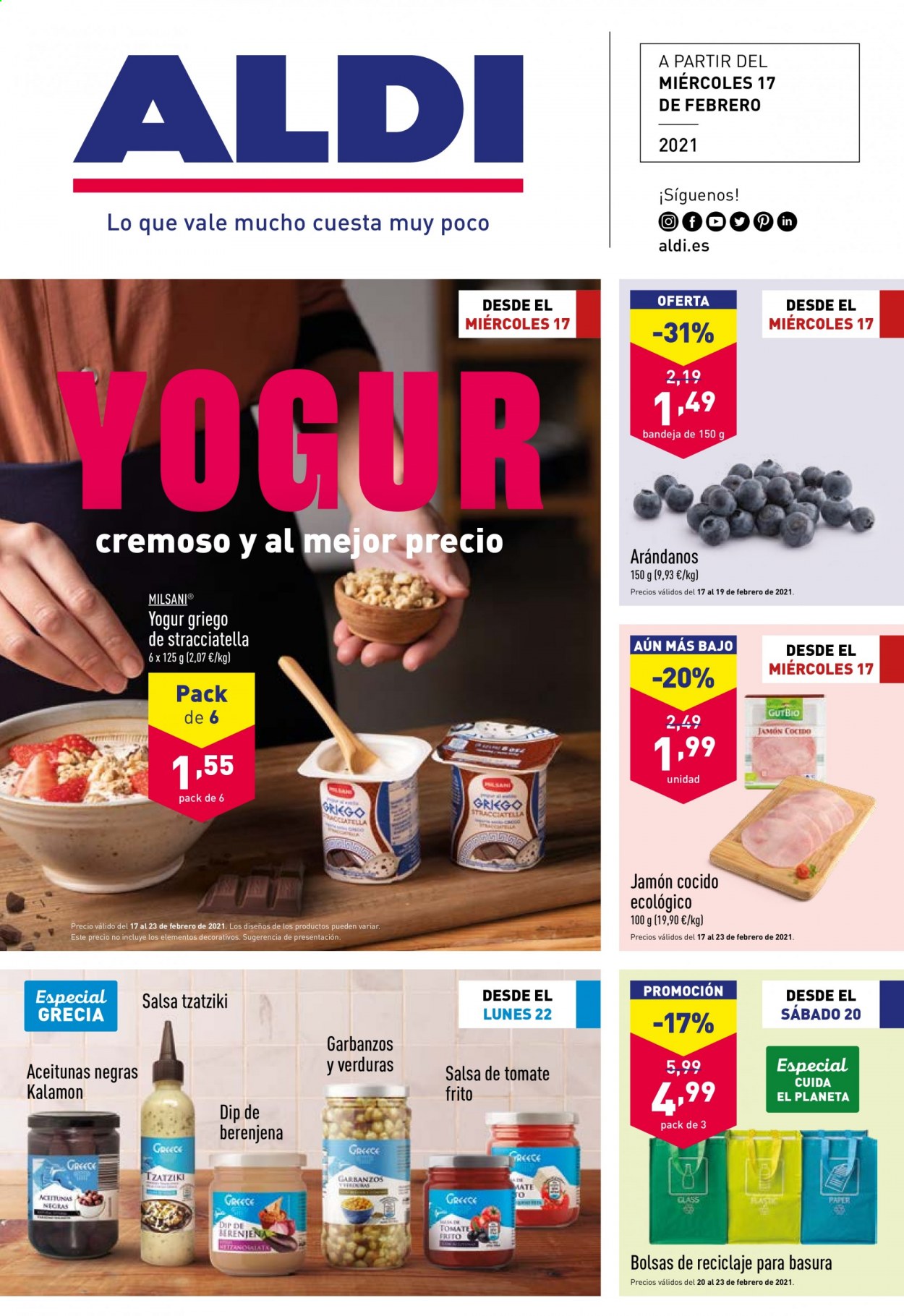 Folleto Aldi - 17/02/21 - 23/02/21. Página 1