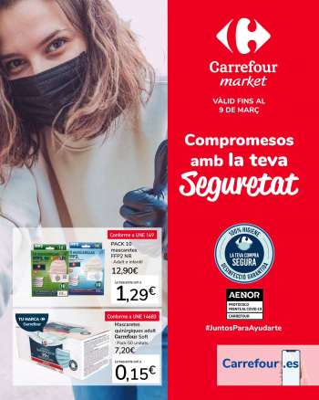 Folleto actual Carrefour - 12.2.2021 - 9.3.2021.