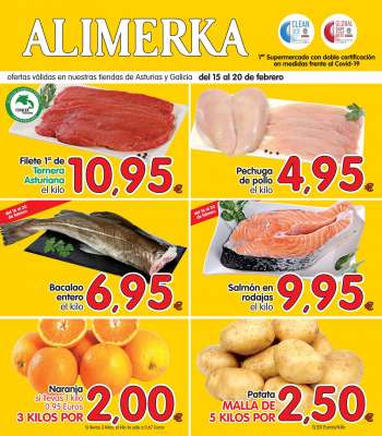 Folleto actual Alimerka - 15.2.2021 - 20.2.2021.