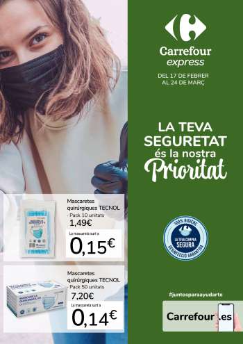 Folleto actual Carrefour - 17.2.2021 - 24.2.2021.