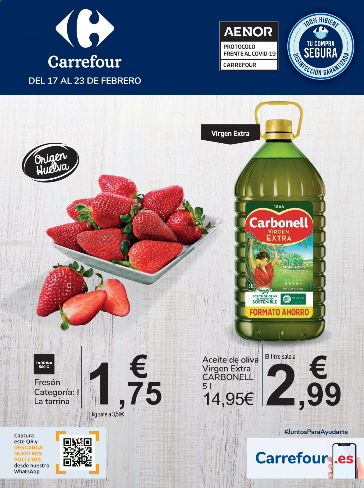 Folleto Carrefour - 17/02/21 - 23/02/21. Página 1