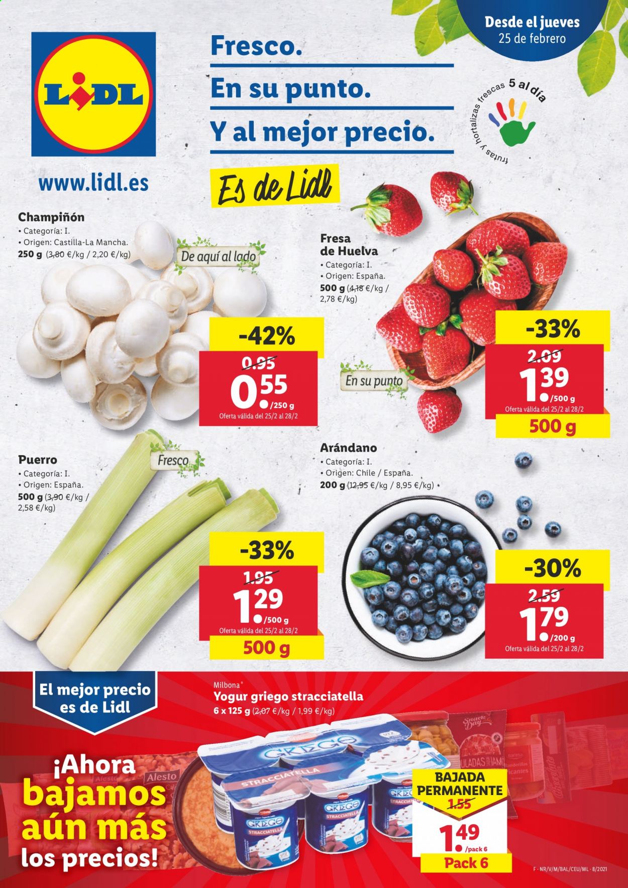 Folleto Lidl - 25/02/21 - 03/03/21. Página 1