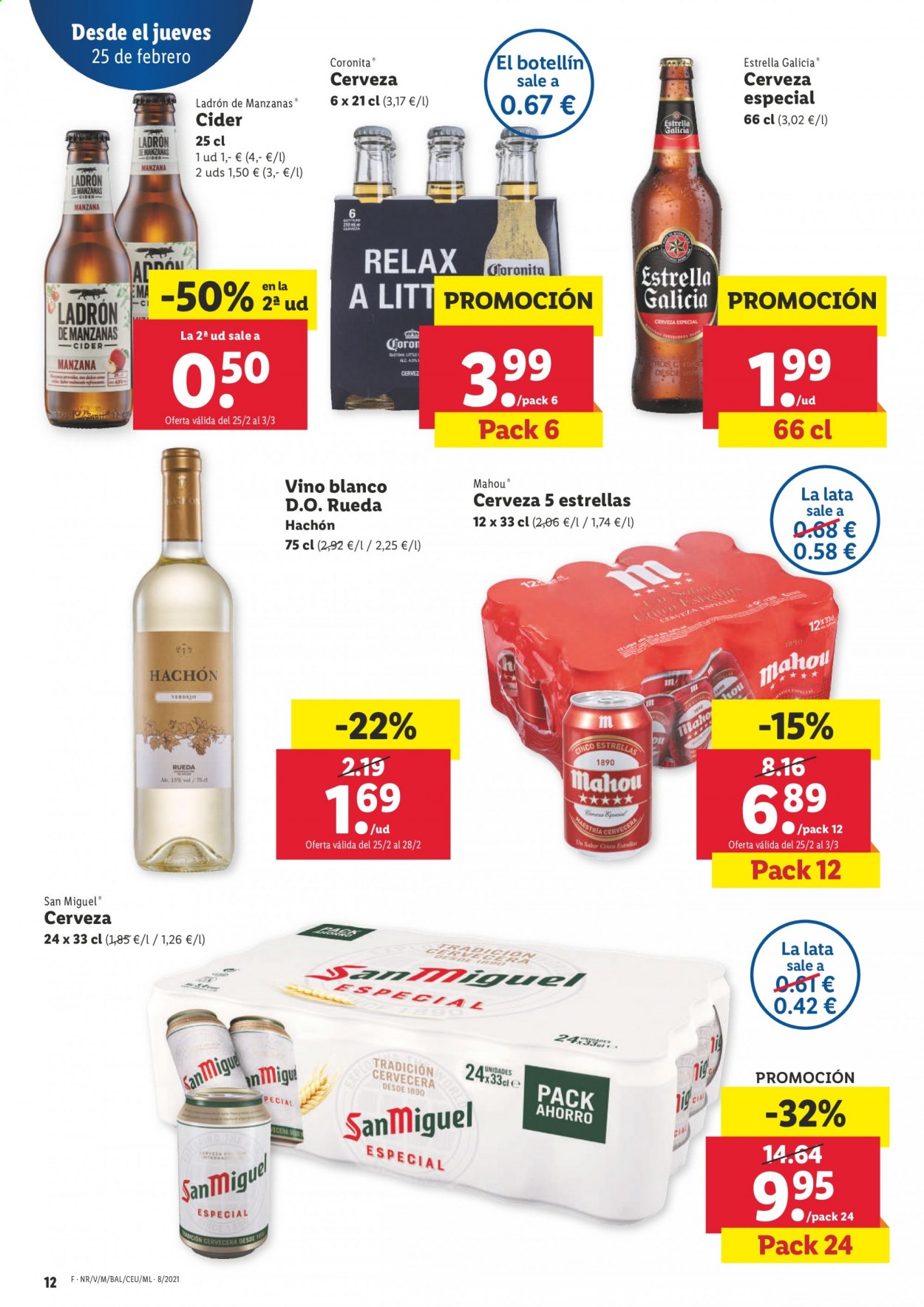 Folleto Lidl - 25/02/21 - 03/03/21. Página 12