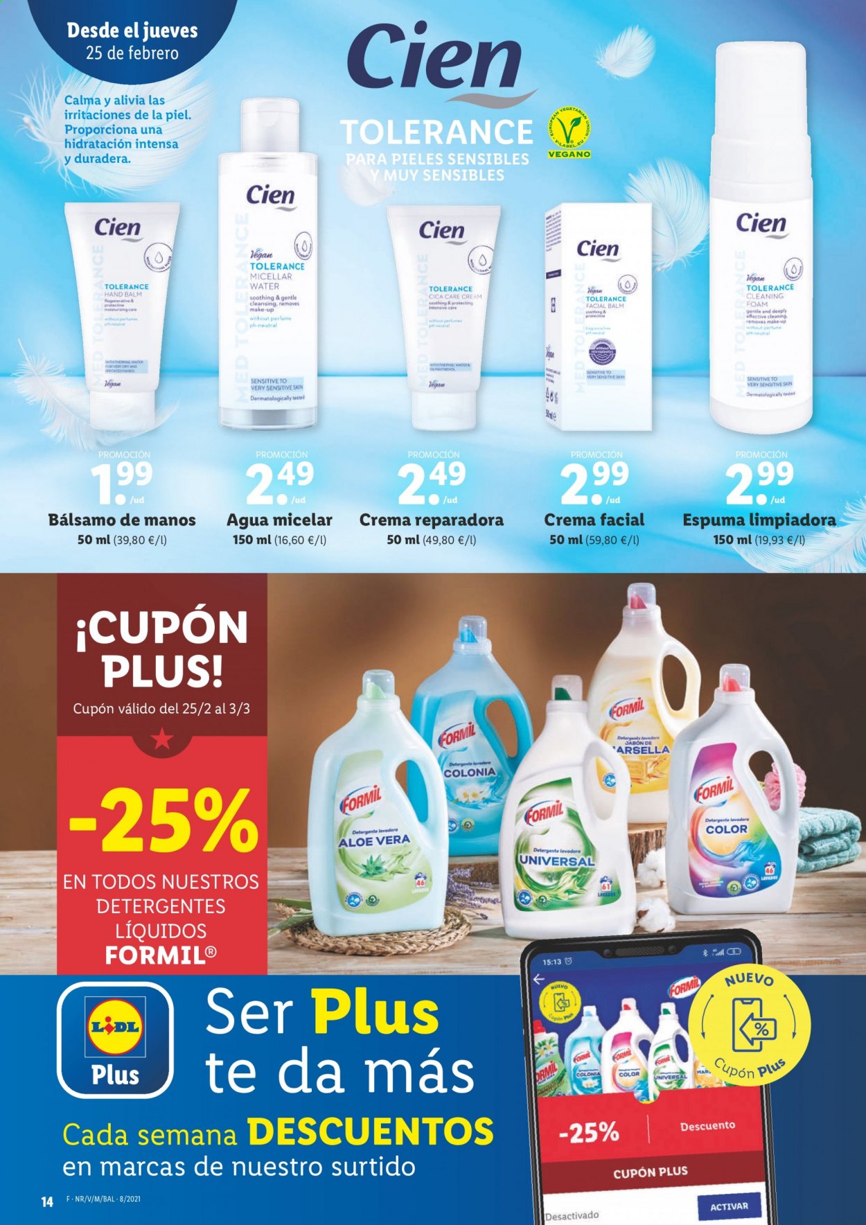 Folleto Lidl - 25/02/21 - 03/03/21. Página 14