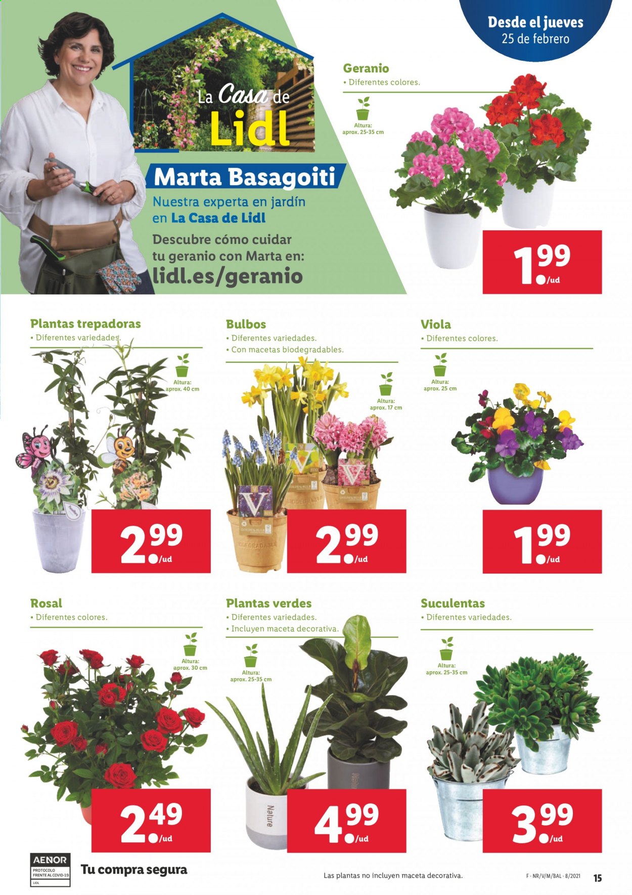 Folleto Lidl - 25/02/21 - 03/03/21. Página 15