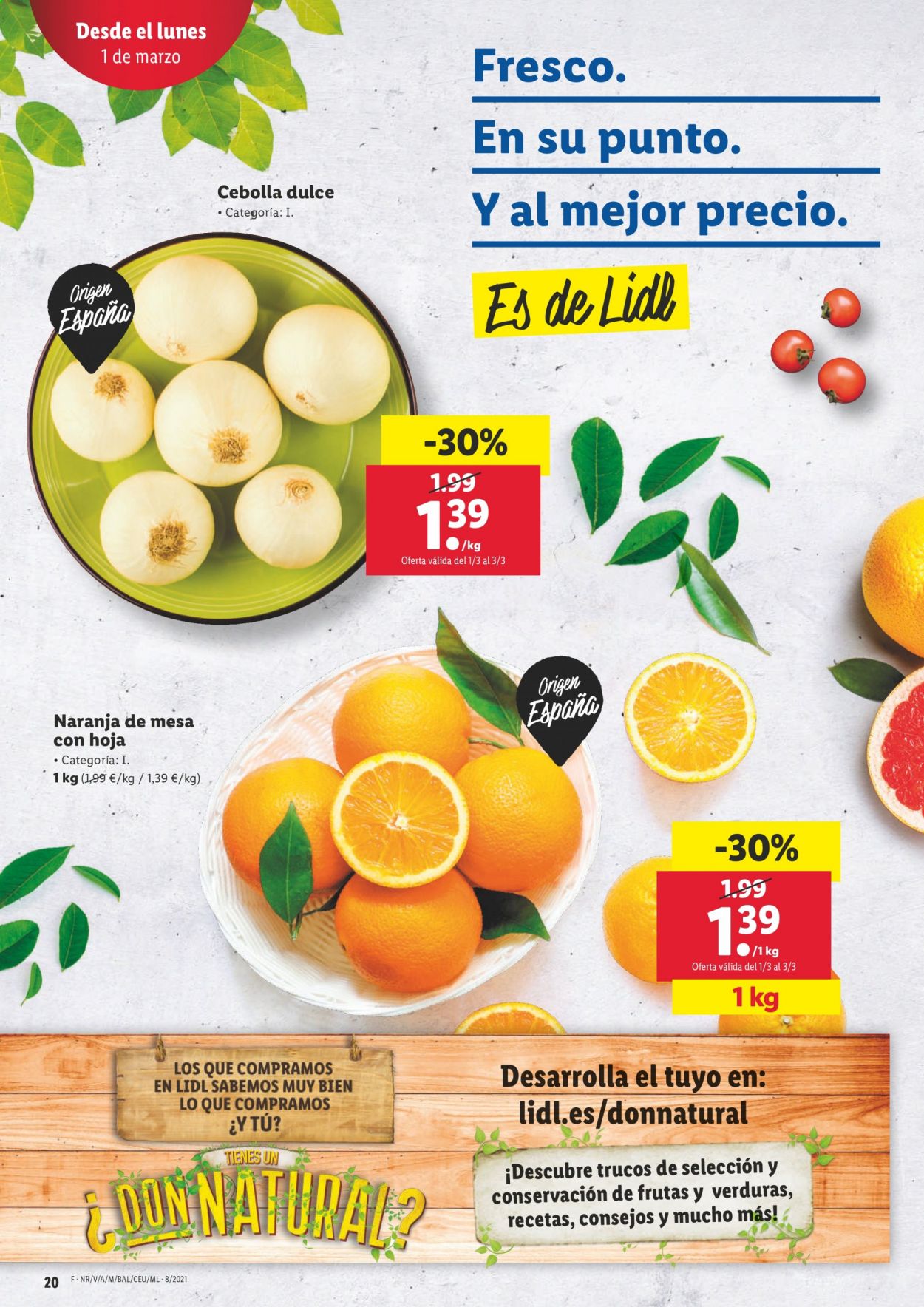Folleto Lidl - 25/02/21 - 03/03/21. Página 20