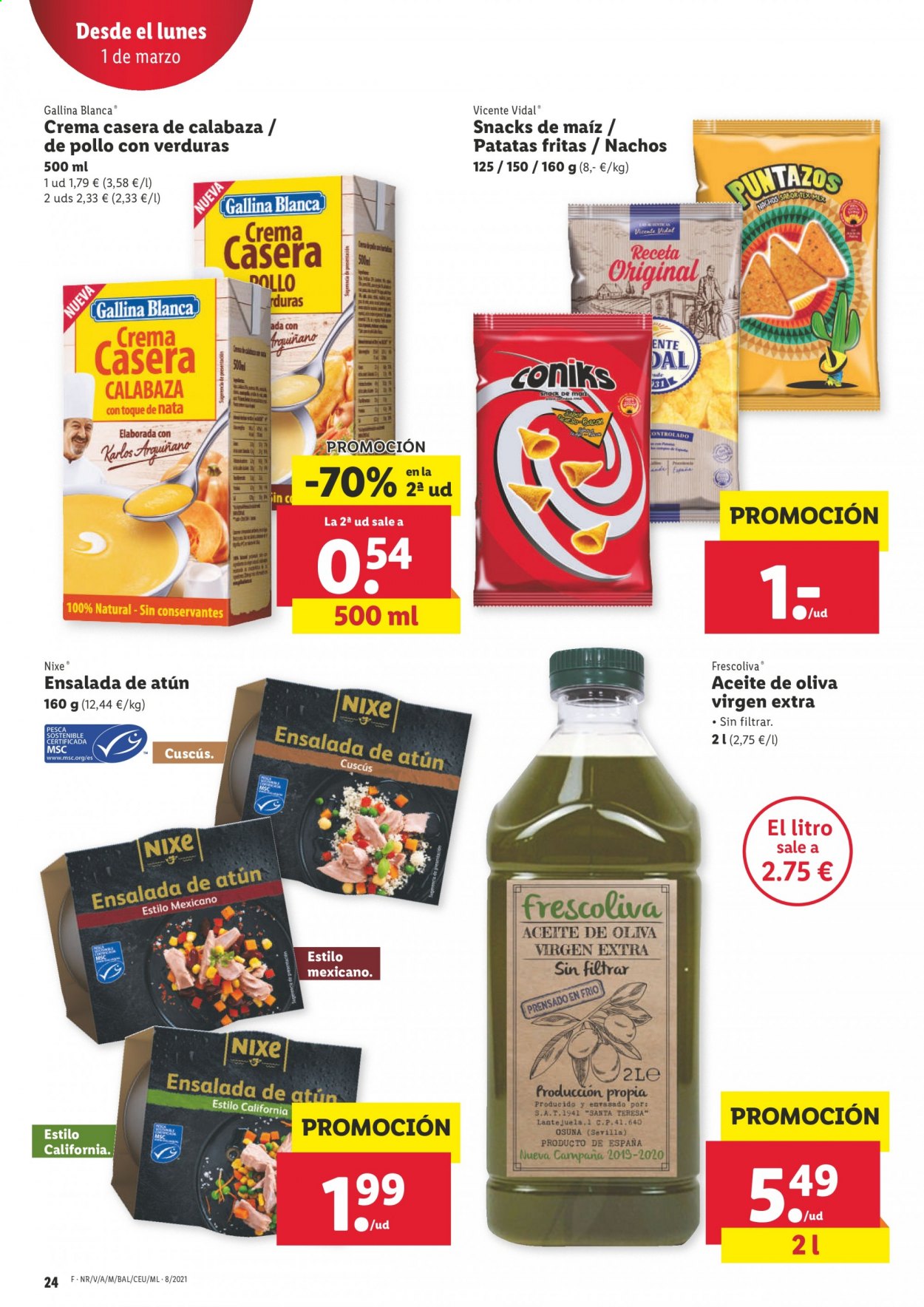 Folleto Lidl - 25/02/21 - 03/03/21. Página 24
