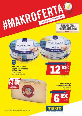 Folleto actual Makro - 18.2.2021 - 3.3.2021.