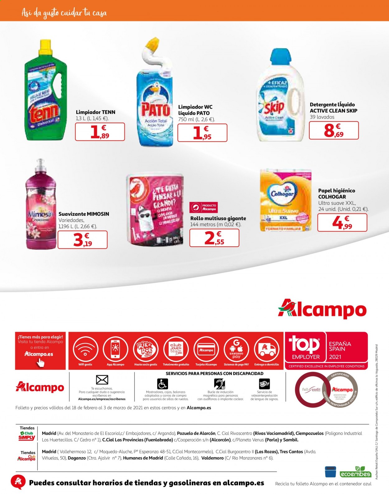 Folleto Alcampo - 18/02/21 - 03/03/21. Página 12