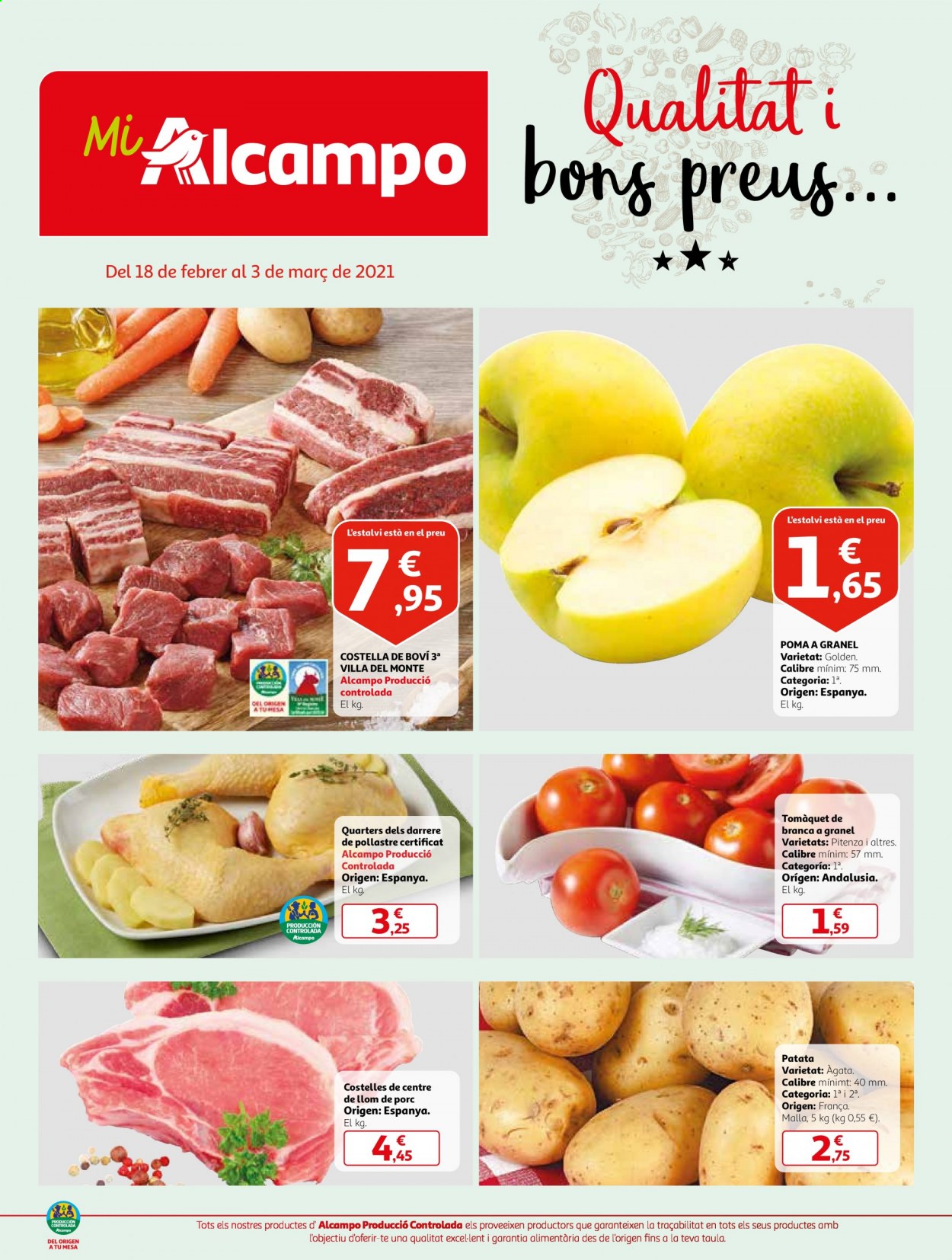 Folleto Alcampo - 18/02/21 - 03/03/21. Página 1