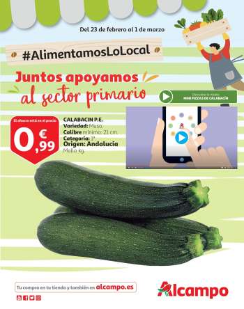 Folleto actual Alcampo - 23.2.2021 - 1.3.2021.
