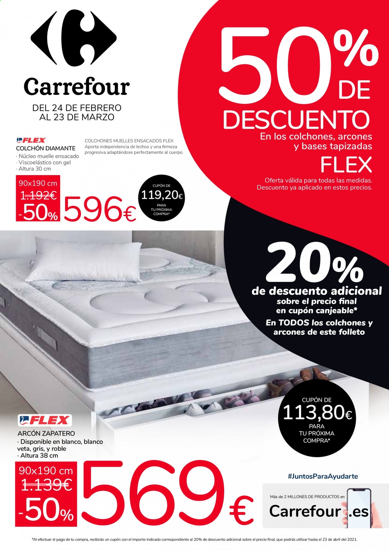 Folleto Carrefour - 24/02/21 - 23/03/21. Página 1