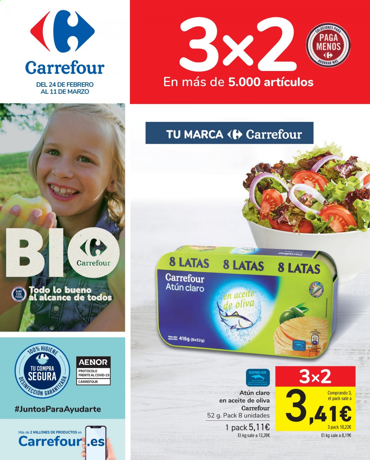 Folleto Carrefour - 24/02/21 - 11/03/21. Página 1