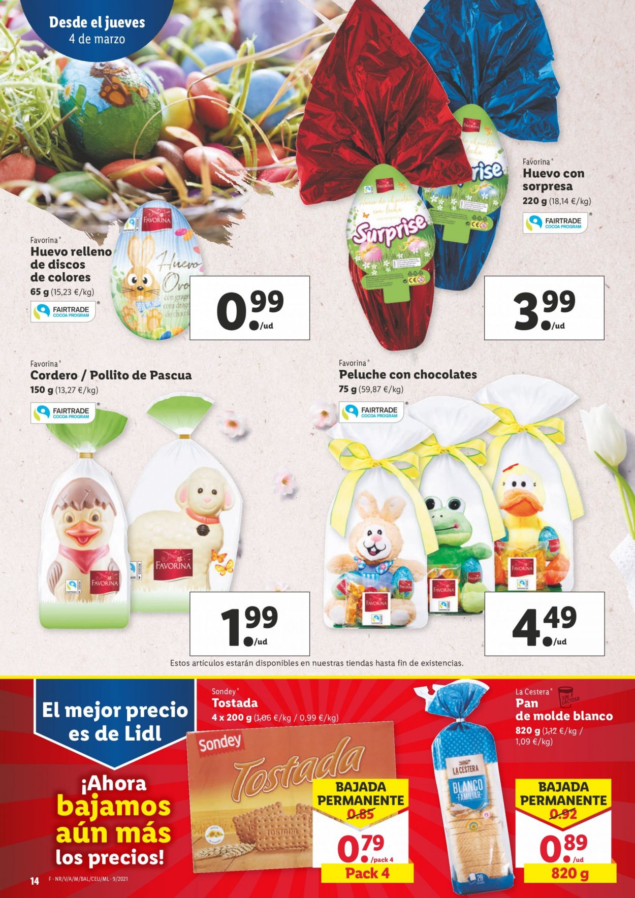 Folleto Lidl - 04/03/21 - 10/03/21. Página 14
