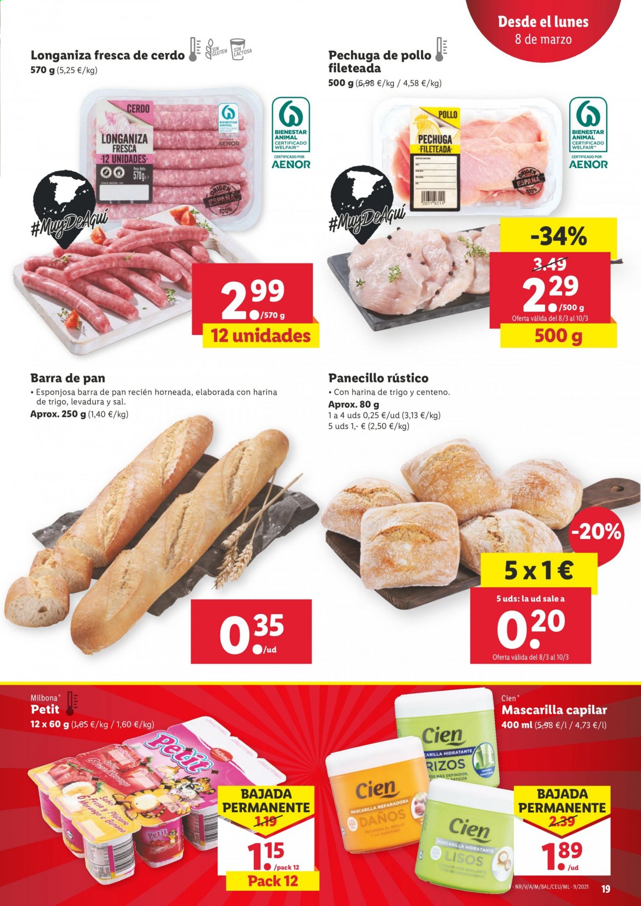 Folleto Lidl - 04/03/21 - 10/03/21. Página 19