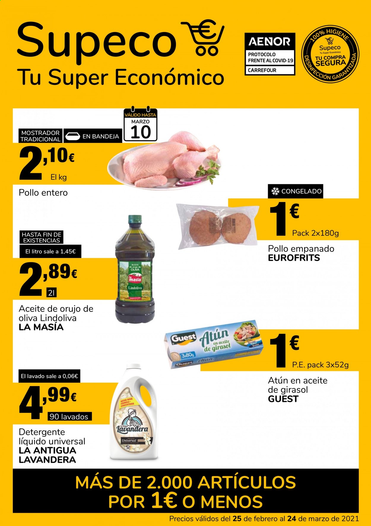 Folleto Supeco - 25/02/21 - 24/03/21. Página 1