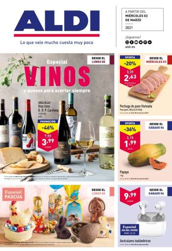Folleto actual Aldi - 3.3.2021 - 9.3.2021.