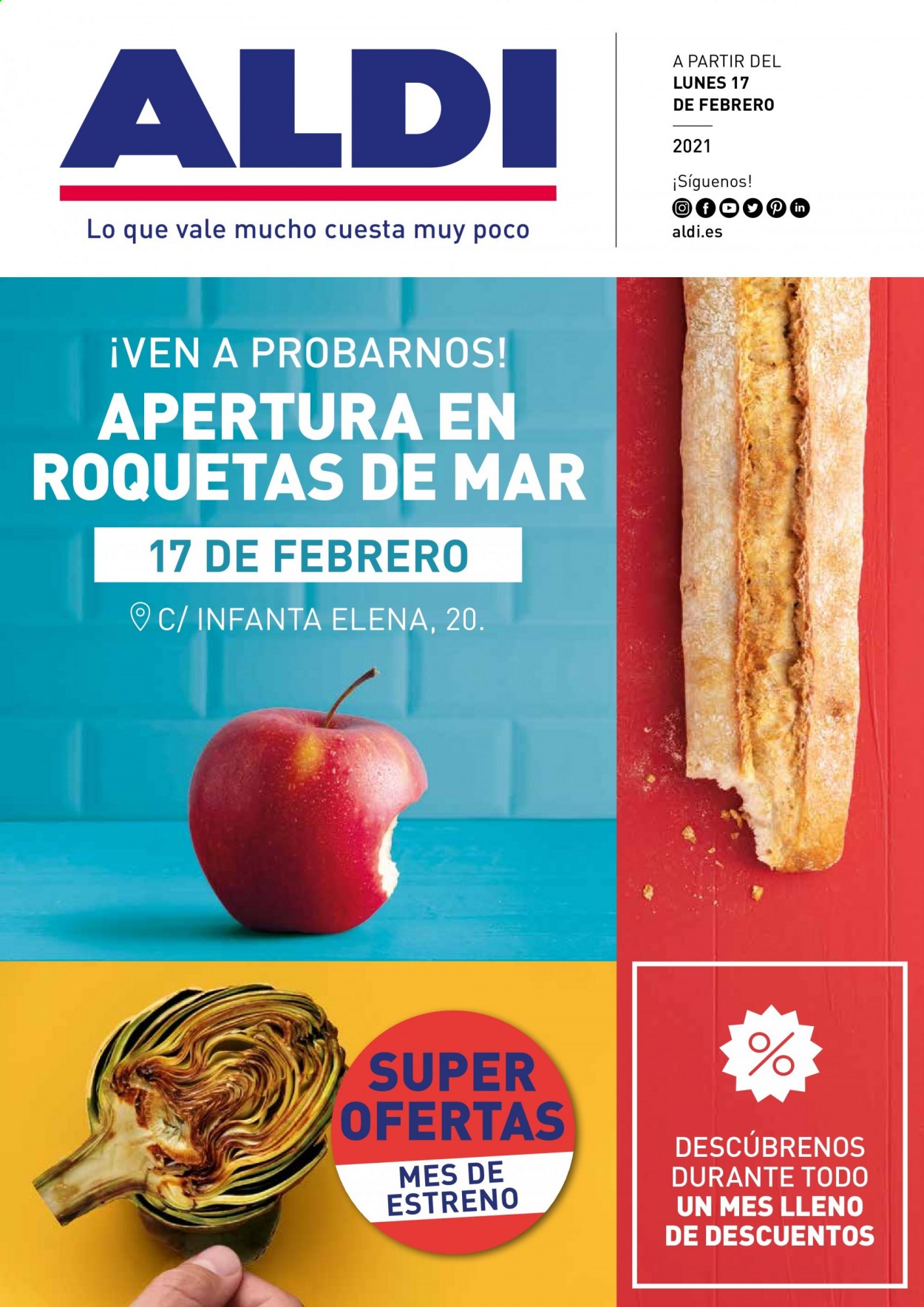 Folleto Aldi - 17/02/21 - 17/03/21. Página 1