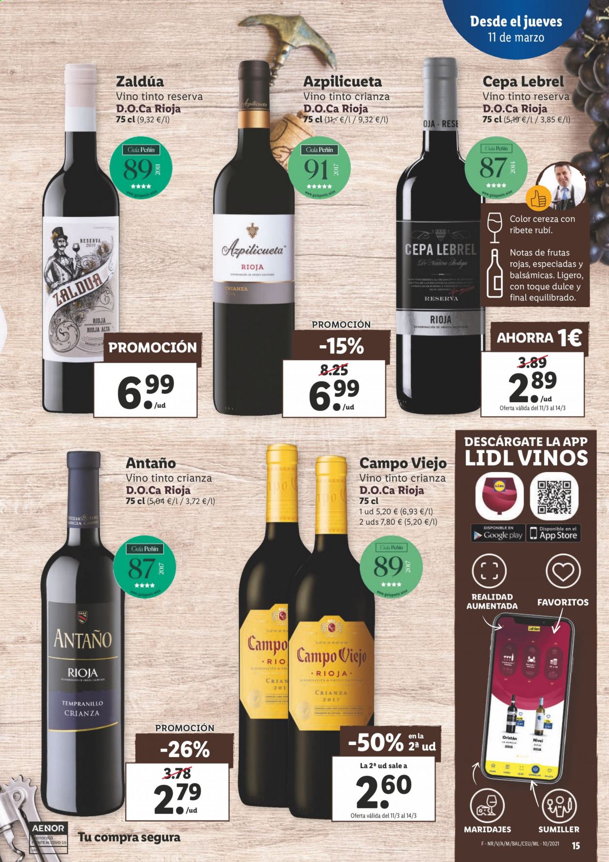 Folleto Lidl - 11/03/21 - 17/03/21. Página 15