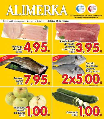 Folleto actual Alimerka - 8.3.2021 - 13.3.2021.