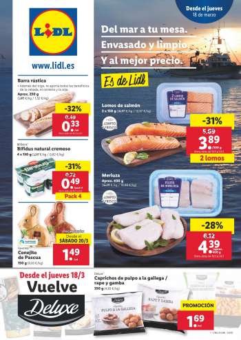 Folleto actual Lidl - 18.3.2021 - 24.3.2021.