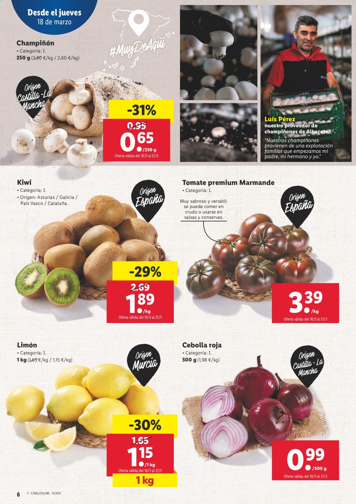 Folleto Lidl - 18/03/21 - 24/03/21. Página 6