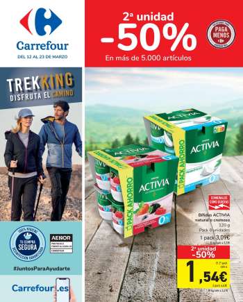 Folleto actual Carrefour - 12.3.2021 - 23.3.2021.